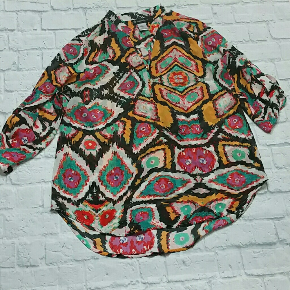 Bright & Cheery Sheer Top